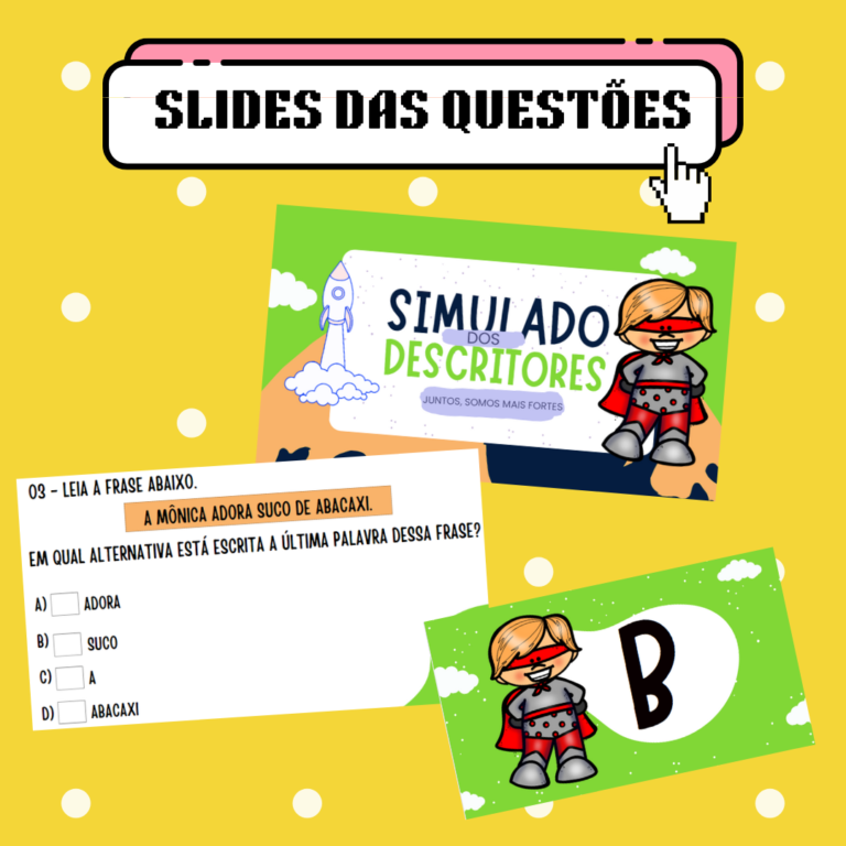 Simulado dos descritores – 2º ano (Português) – Pedagoga Lanny