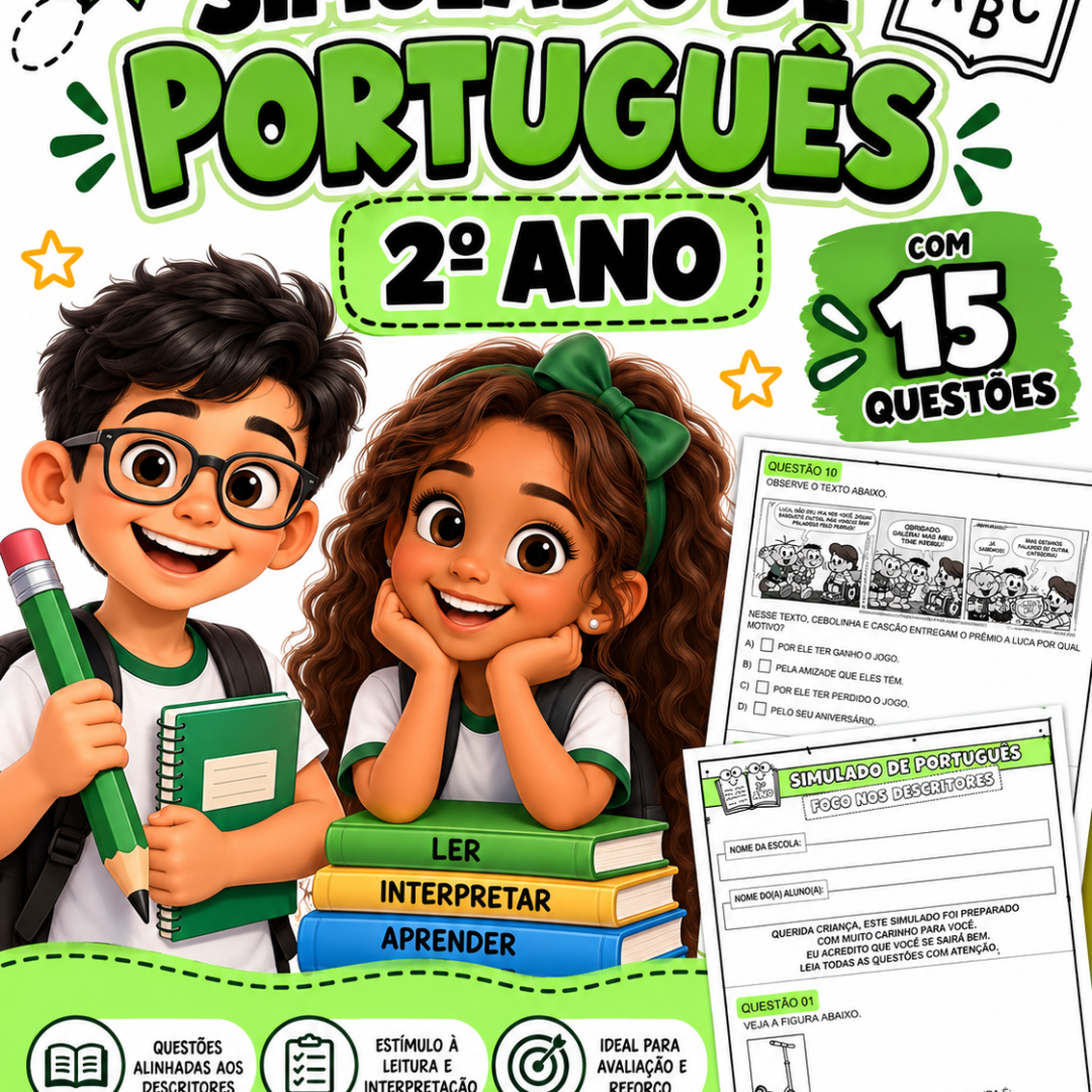 Simulado do SAEB - Vol. I - 2º ano (português)