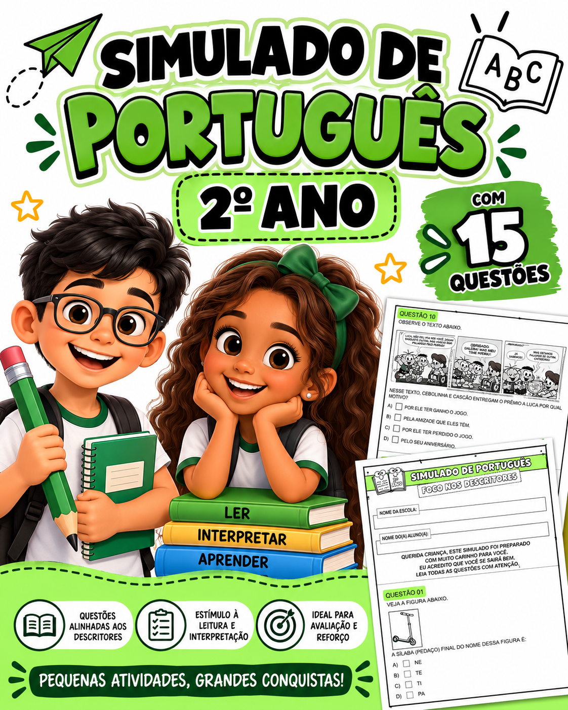 Simulado do SAEB - Vol. I - 2º ano (português)