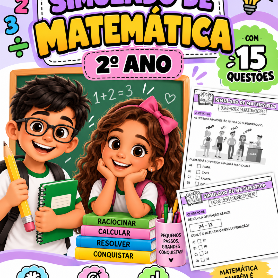 Simulado do SAEB - Vol. I - 2º ano (Matemática)