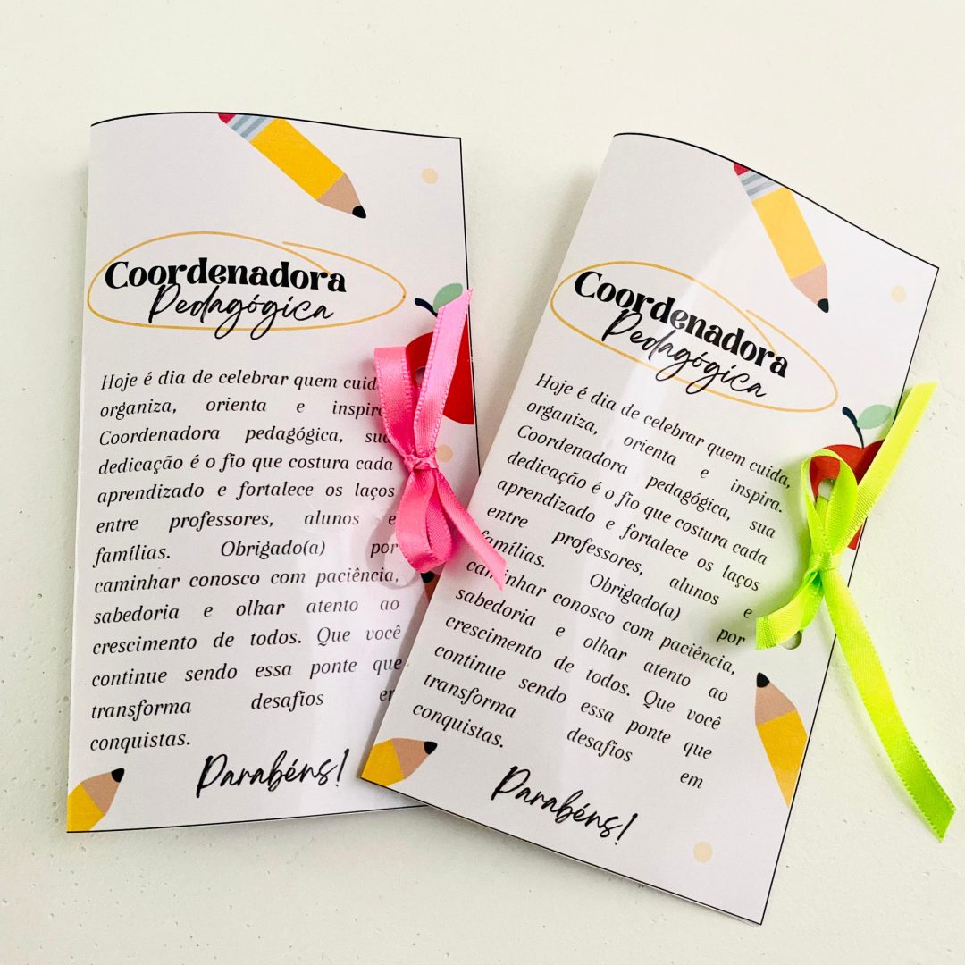 Mimo especial 🍎Dia do(a) Coordenador(a) 🍎