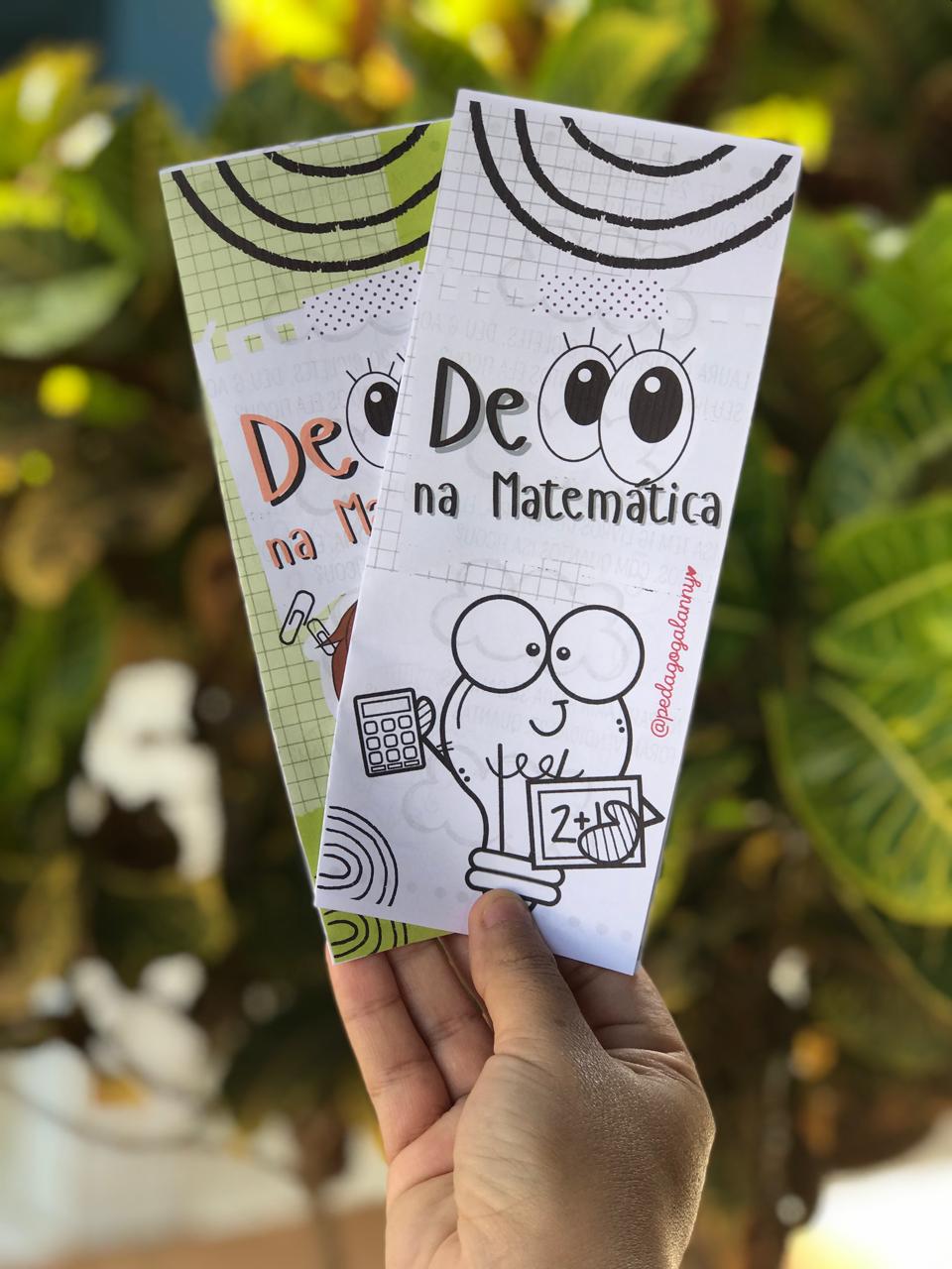 Folder "De olho na matemática" - Imagem 5