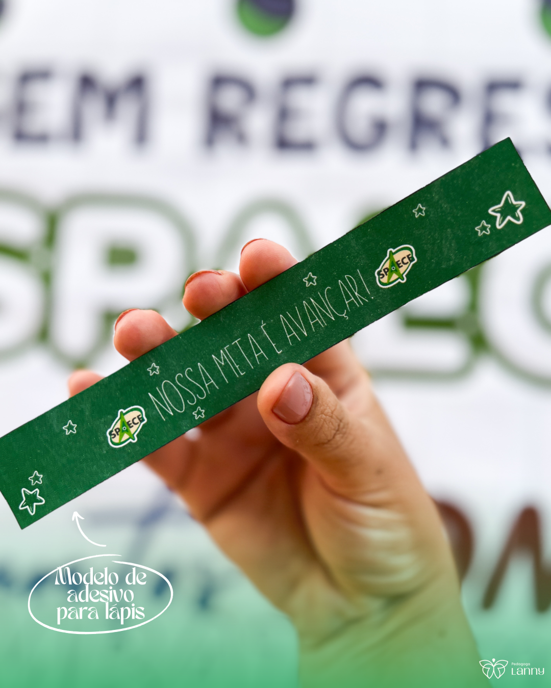 Contagem regressiva + card + adesivos para lápis - SPAECE (Sistema Permanente de Avaliação da Educação Básica do Ceará) - Imagem 8