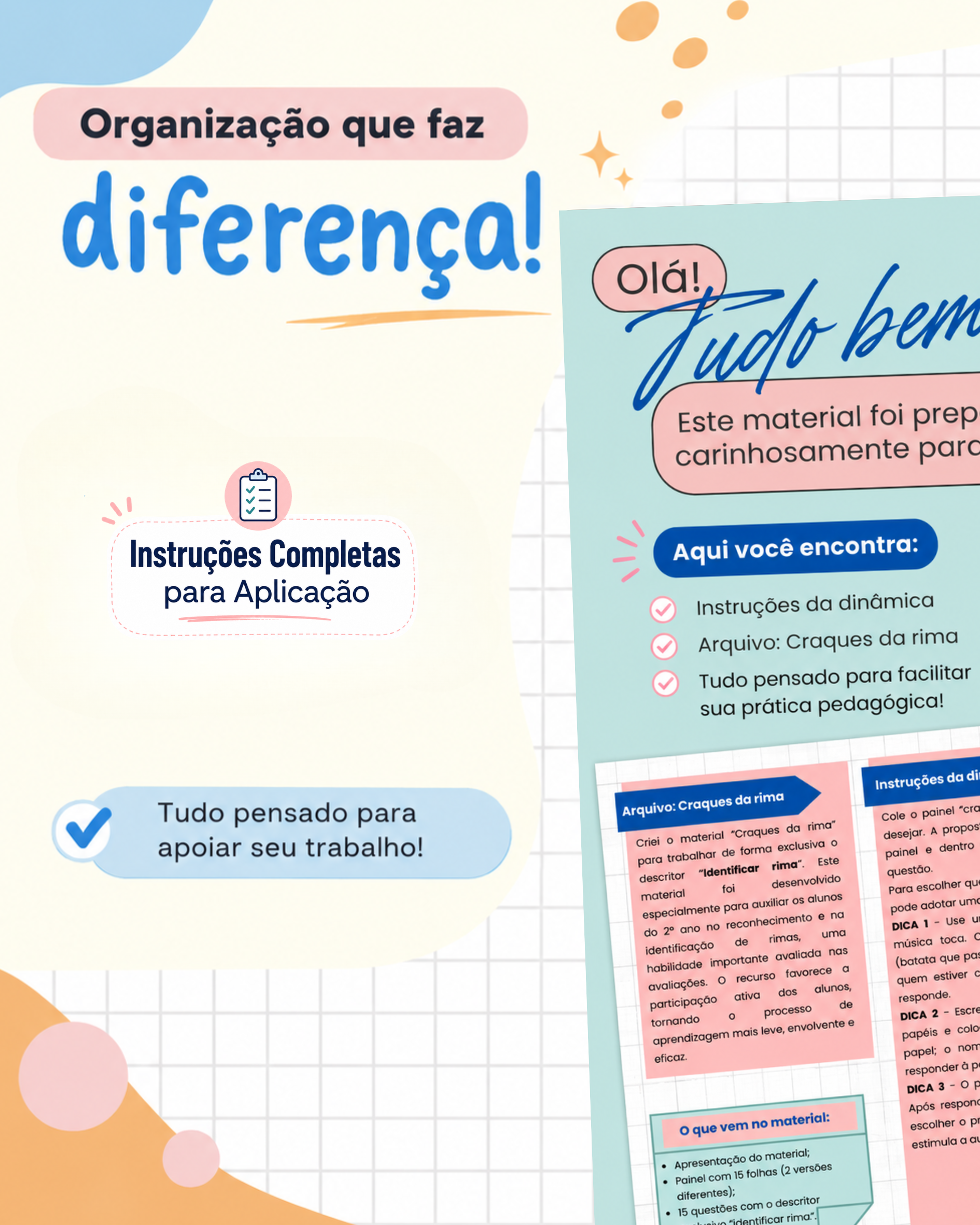 Craques da Rima - Descritor exclusivo "Identificar rimas" - 2º ano - Imagem 6