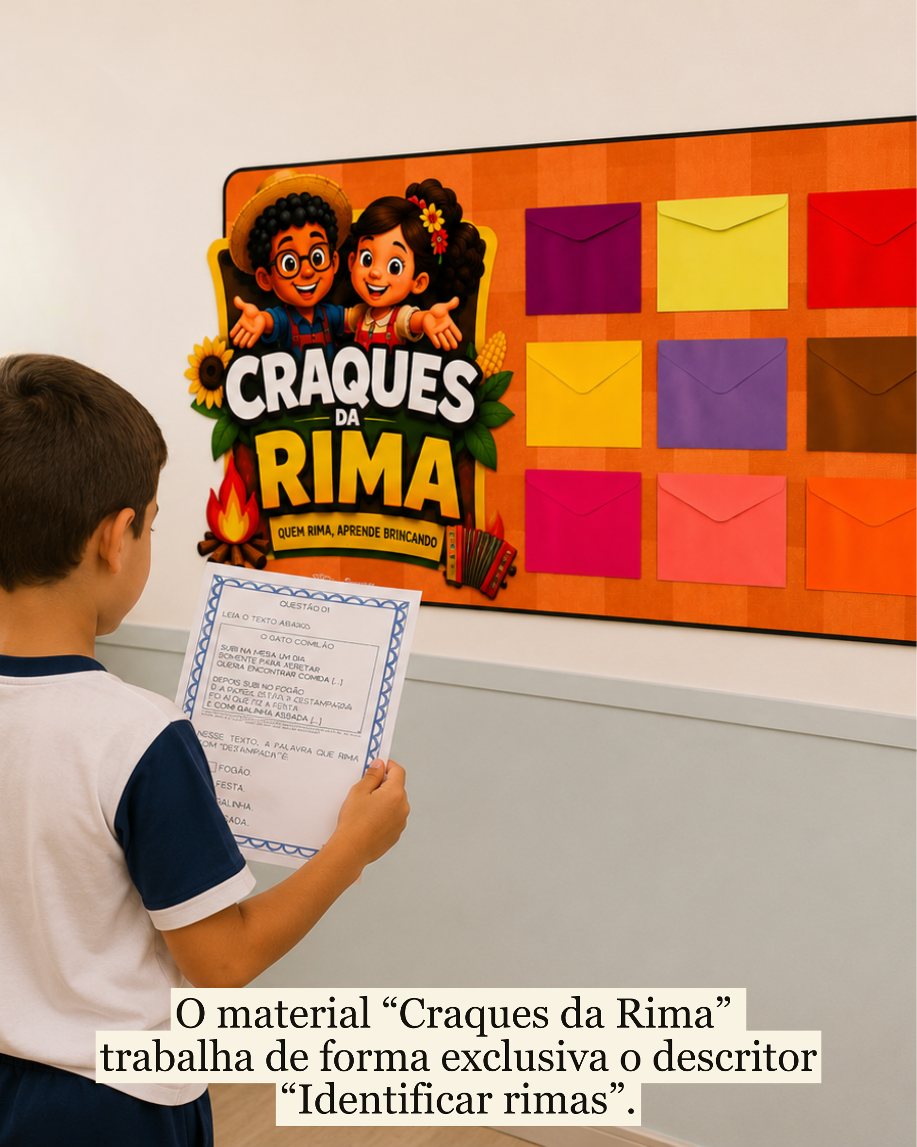 Craques da Rima - Descritor exclusivo "Identificar rimas" - 2º ano - Imagem 3