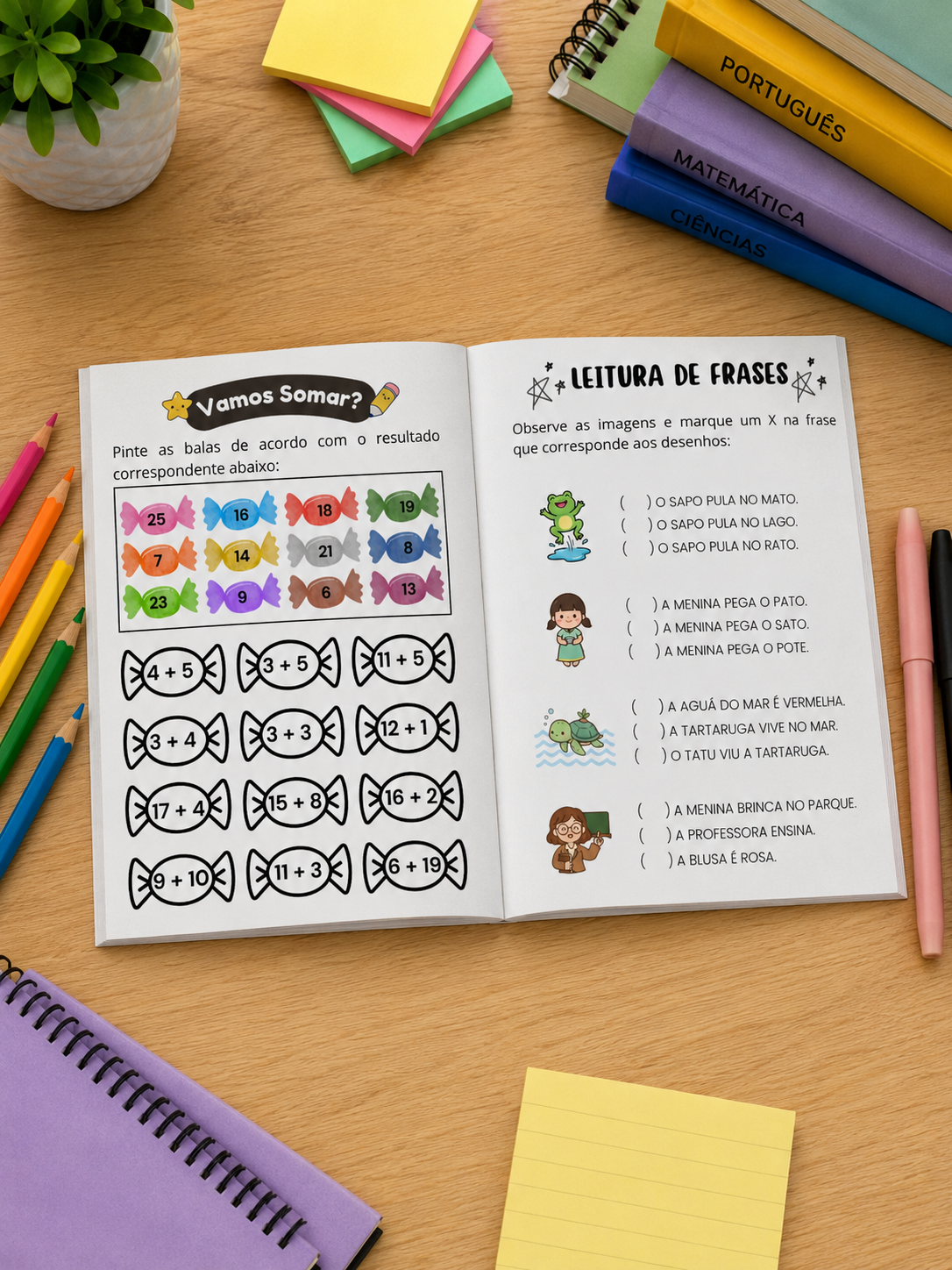 kit ✏️Volta às aulas ✏️2º semestre - Imagem 7