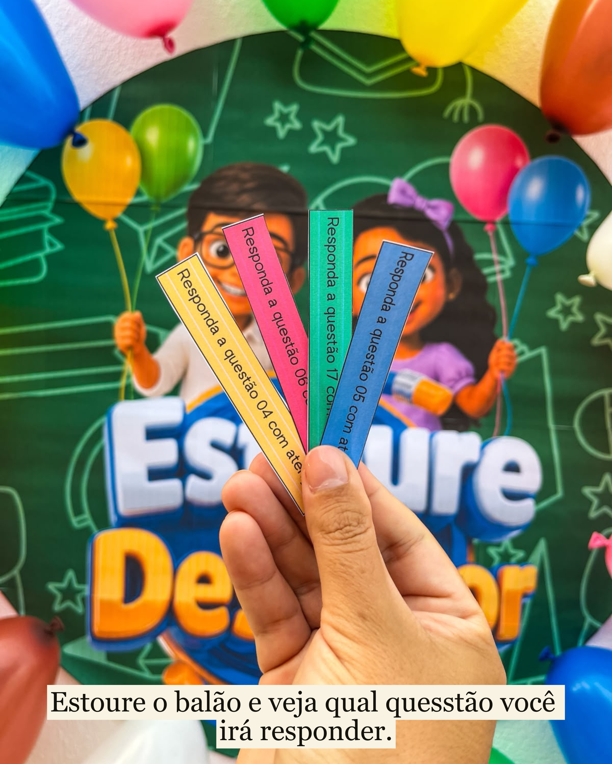 Estoure um descritor (20 questões descritor do descritor) Reconhecer o gênero discursivo – 2º ano. - Imagem 5