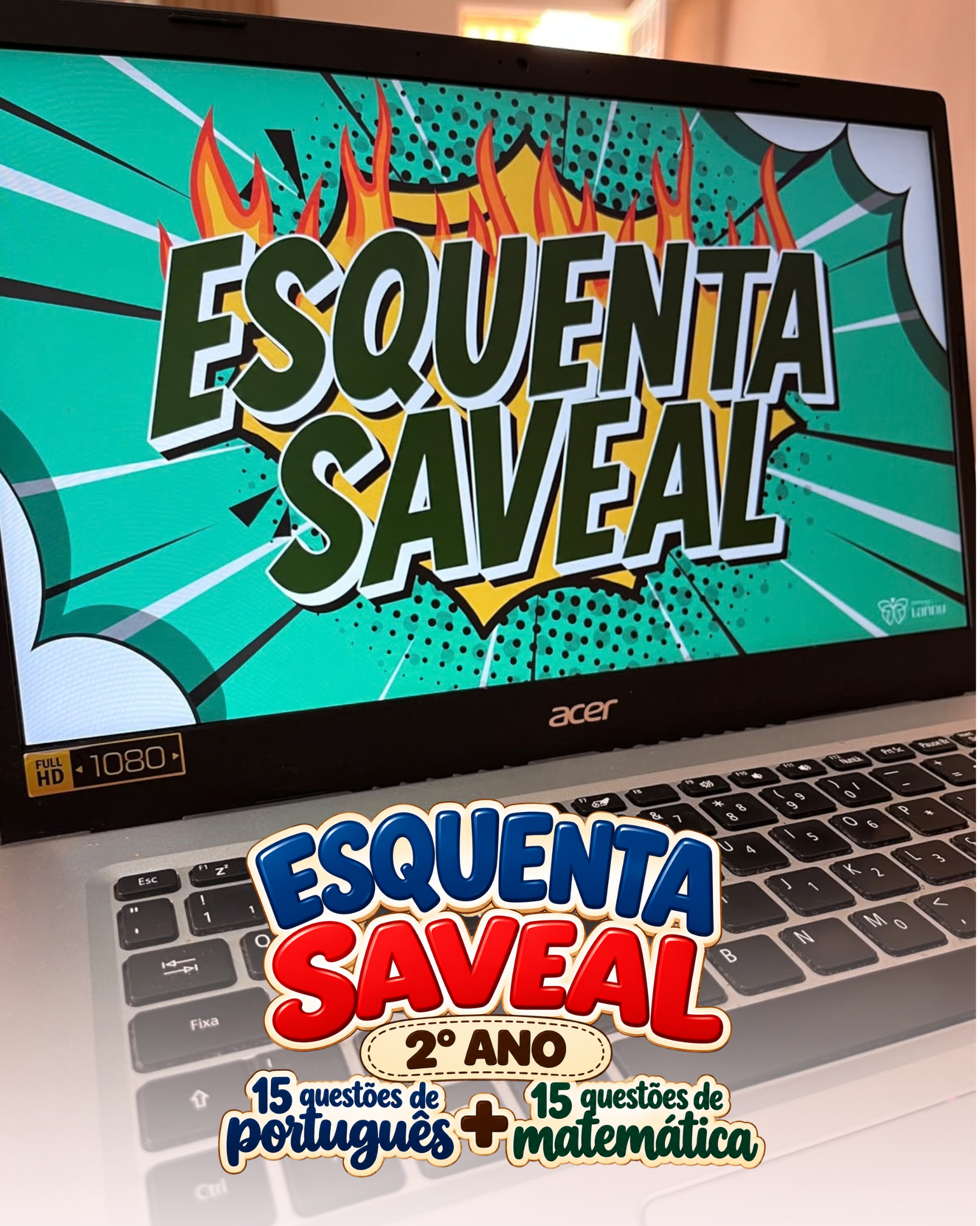 Esquenta SAVEAL - 2º ano (português e matemática)