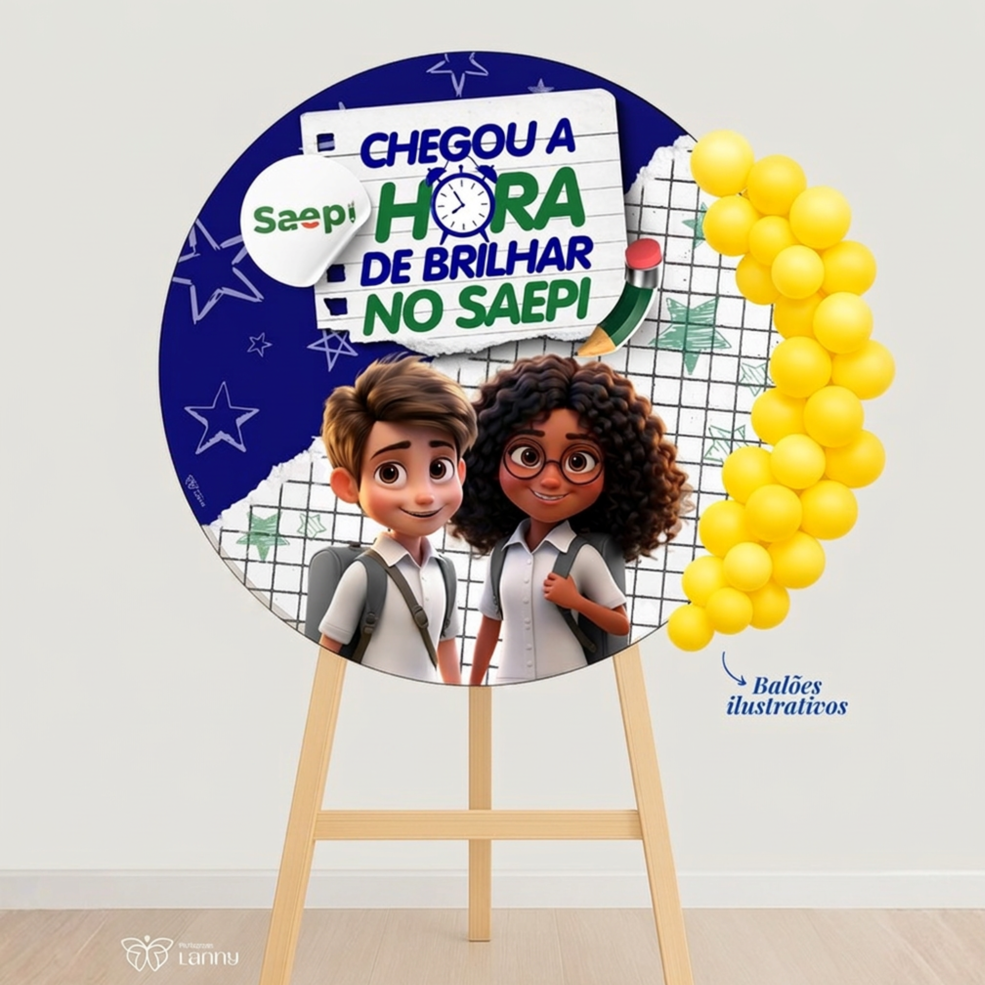 Kit 🌟Chegou a hora de brilhar no SAEPI 🌟