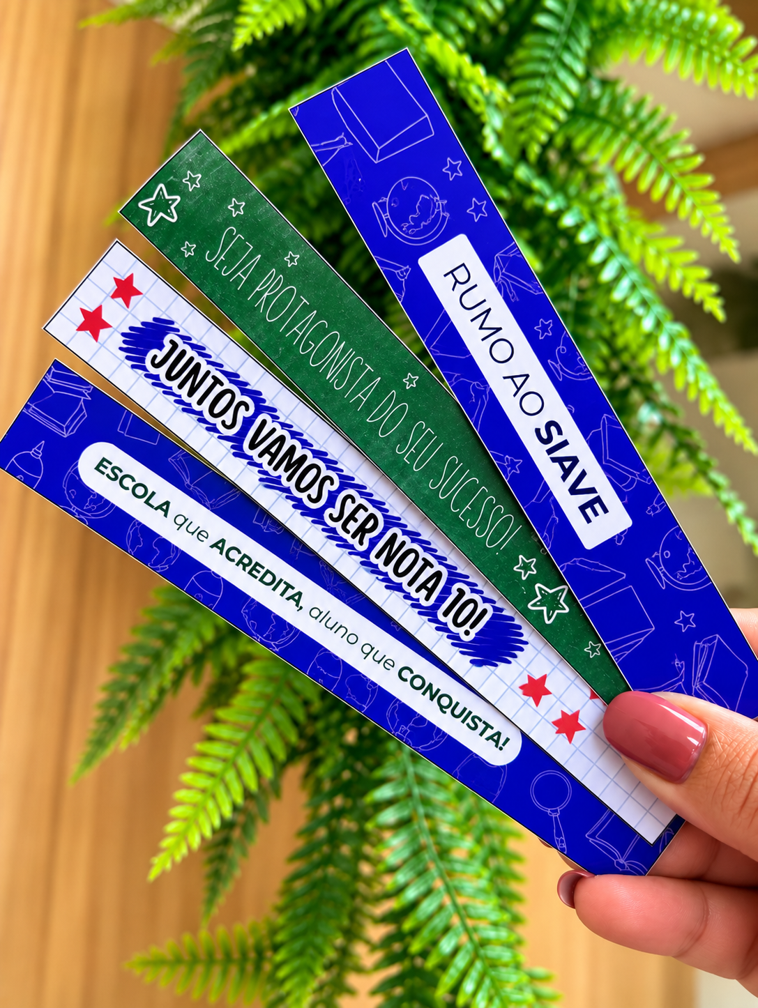 Card para lápis ou caneta com 4 adesivos (SIAVE) - Imagem 2