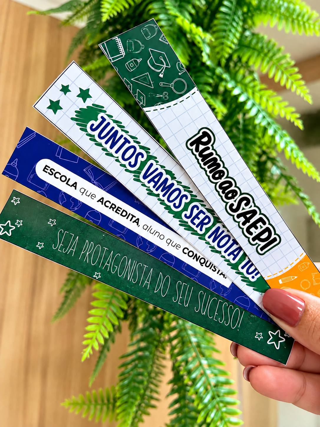 Card para lápis ou caneta com 4 adesivos (SAEPI) - Imagem 2