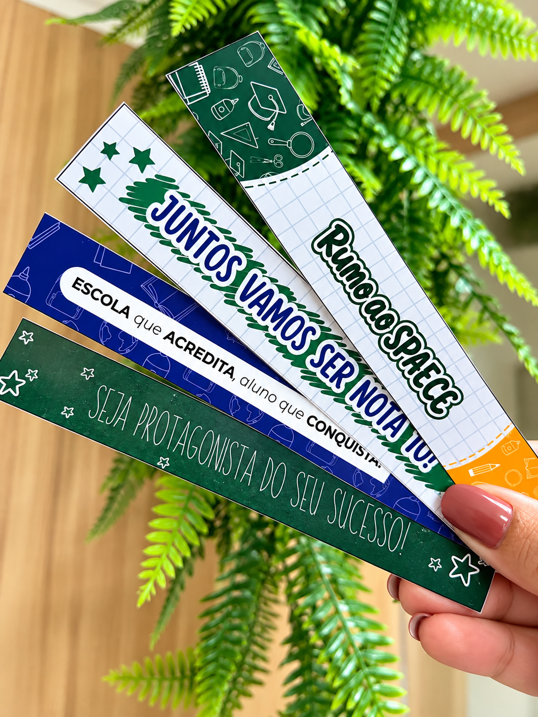 Card para lápis ou caneta com 4 adesivos (SPAECE) - Imagem 2