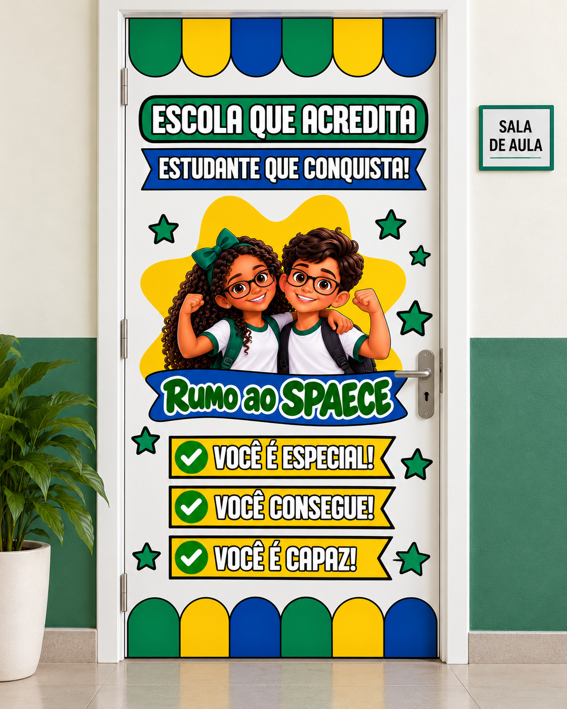 Painel para porta (SPAECE) - Imagem 2
